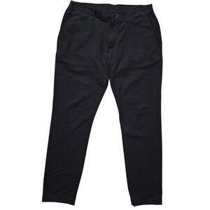Public Rec‎ (Men's 34x32) Workday Pants Black Golf Commuter Stretch Tech Chino